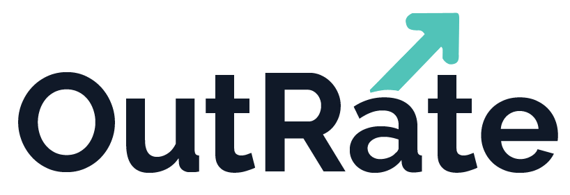 New OutRate logo