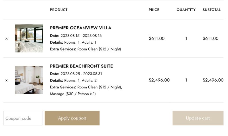 room options