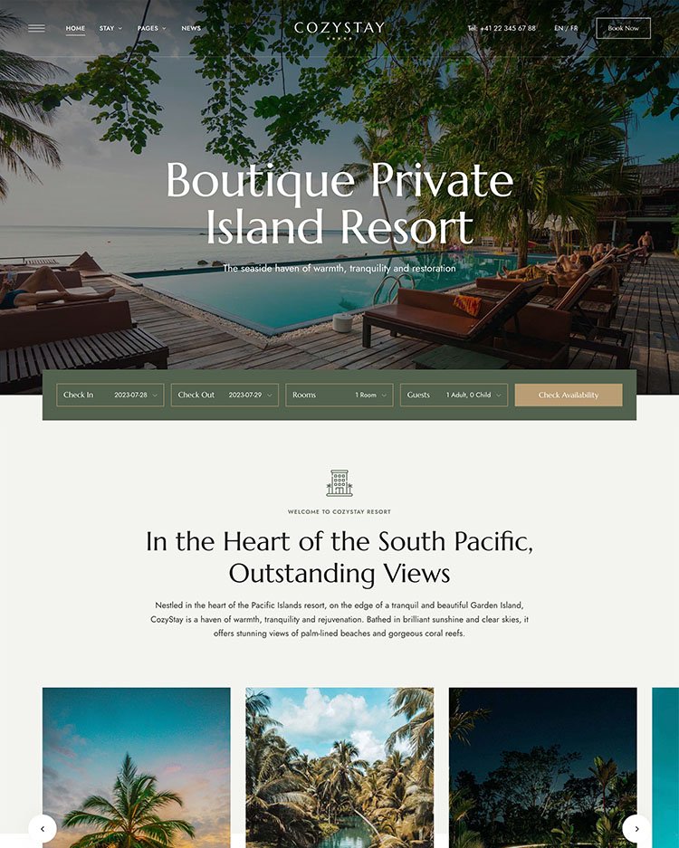Hotel AI home page