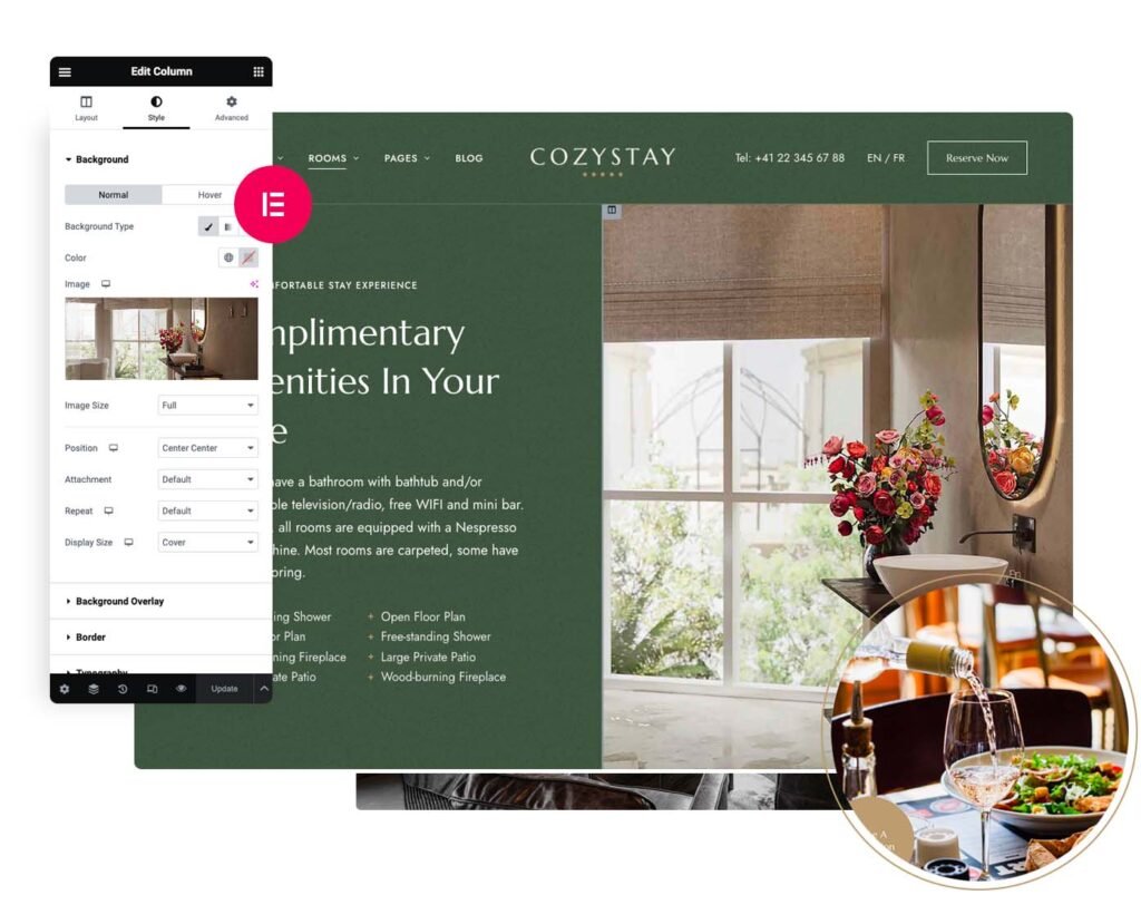 website backend image